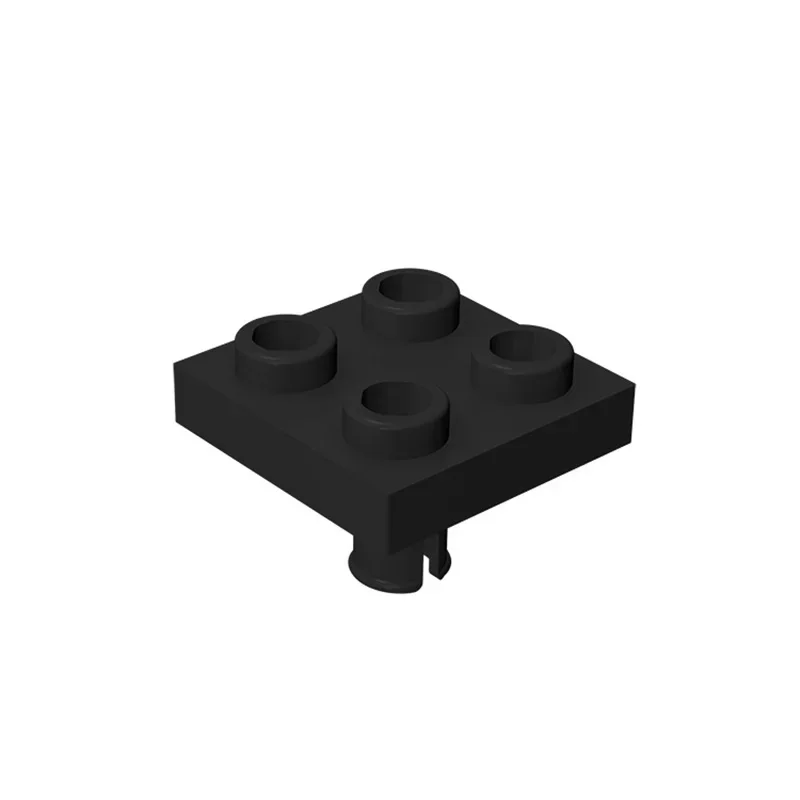 Moc 70 peças 2476 modificado 2x2 com kit de blocos de construção de pino na placa inferior tijolos quebra-cabeça de partículas brinquedos crianças presentes de aniversário para crianças