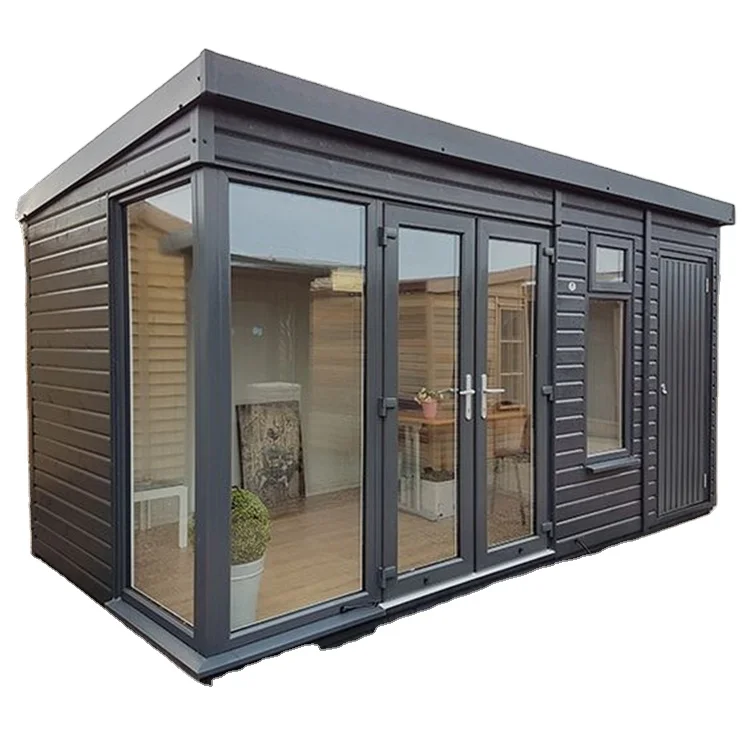 Customized Prefabricated Container House Modern Prefabricated Building Backyard Outdoor Garden Gym Room Studio Office Shed House