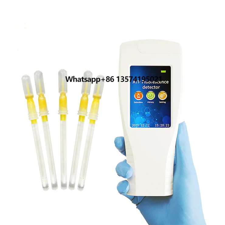 

Handheld Rapid Bacteria Detection Instrument ATP Fluorescence Tester ATP Meter