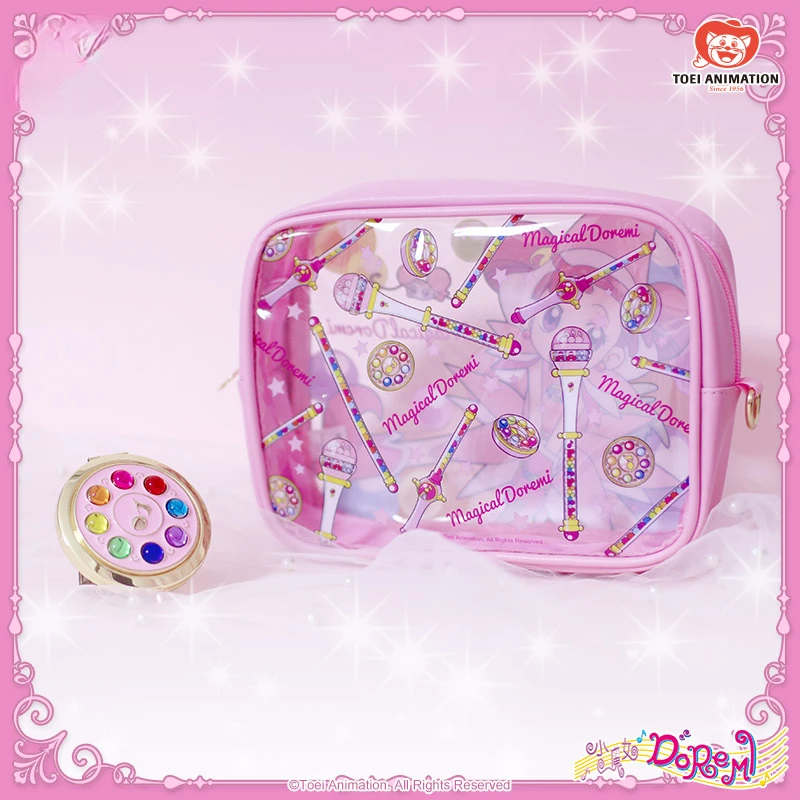 Magical DoReMi Gashapon Makeup bag transformation mirror pendant figure Anime originali