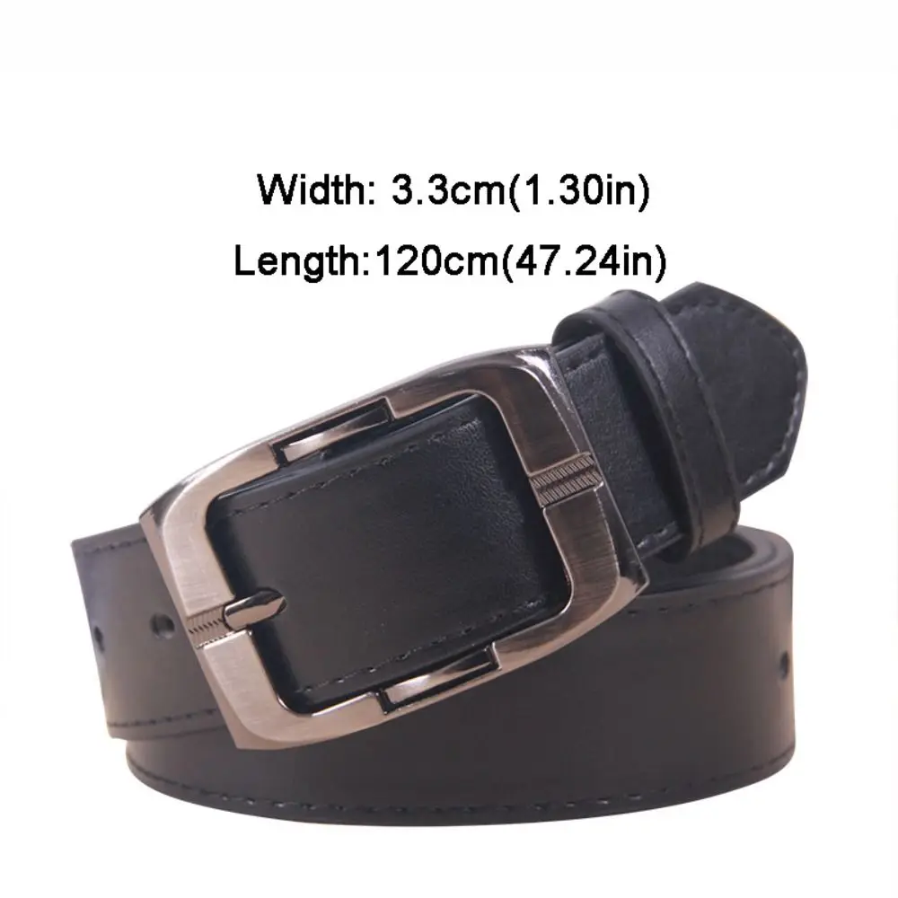حزام جلد متعدد الاستخدامات عصري للرجال ، حزام خصر ، علامة تجارية فاخرة ، حزام مشبك دبوس