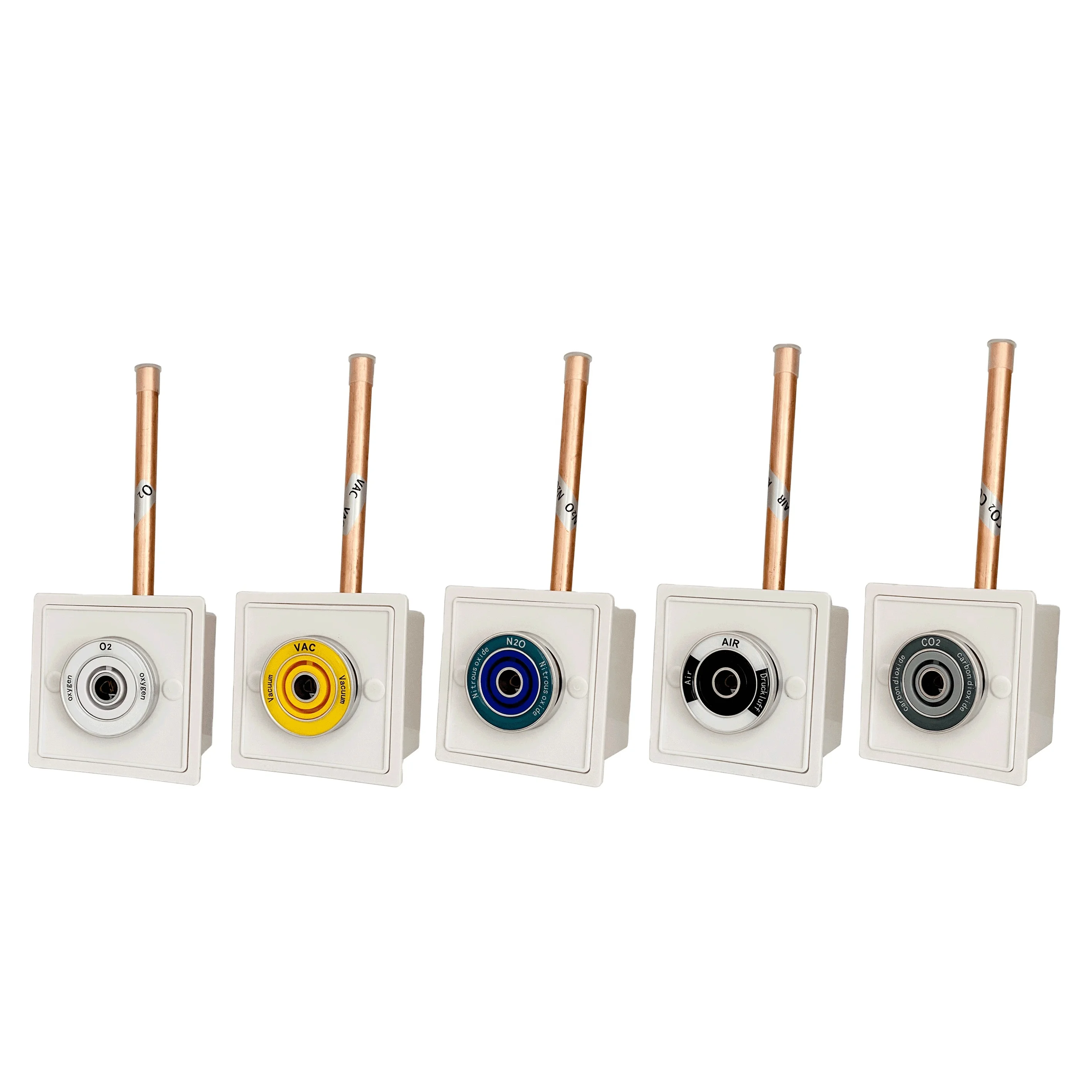 

British Standard Hospital All Gases Medical BS Outlet Oxygen Gas Wall Outlet