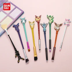 Bandai Pokemon Makeup Brushes Set Cartoon Eevee Cosmetic Brush Foundation Eye Shadow Powder Eyebrow Brush Women Beauty Tools