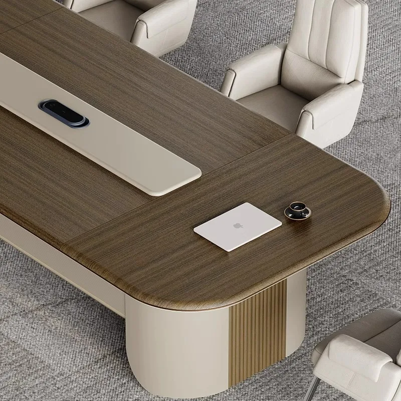 مكتب كبير، طاولة طويلة، غرفة اجتماعات حديثة، مجموعة طاولة وكرسي، تفاوض تجاري، استقبال، طاولة مؤتمرات