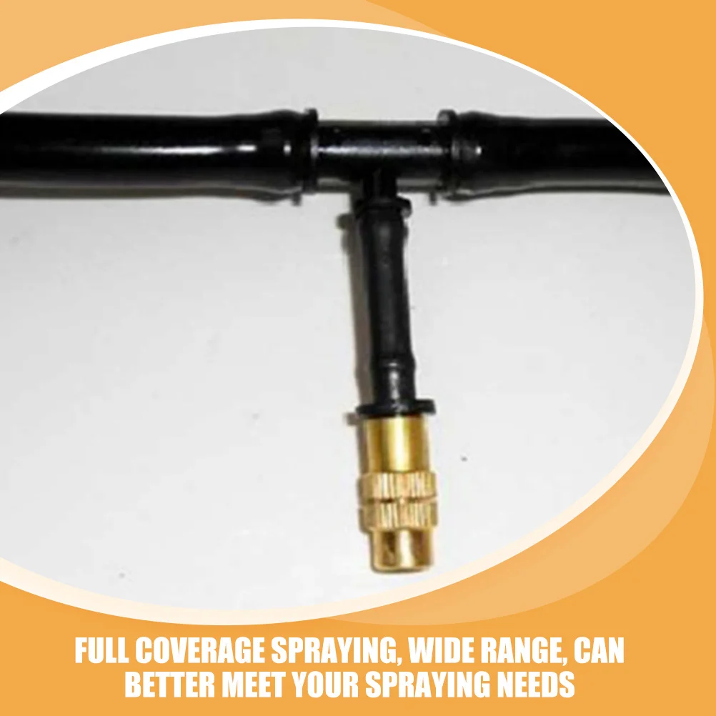 

16Pcs Atomizing Nozzle Low Pressure Garden Hose Sprayer Copper Misting Nozzles Irrigation Water Saving Spray Accessory