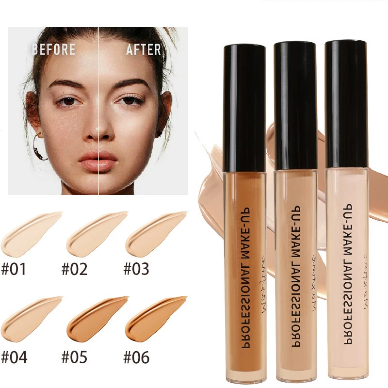 El lápiz líquido corrector cubre y modifica las imperfecciones, las marcas de acné, el maquillaje facial y ilumina el tono de la piel.
