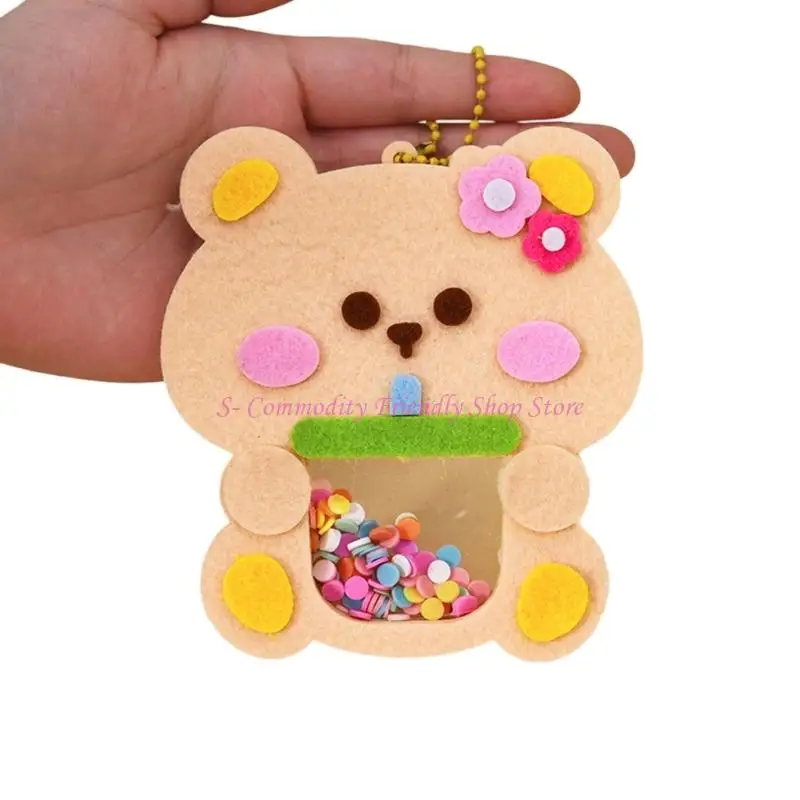 85AE Creative Animal Ornament Craft Toy for Toddler Girl Fine Motor Skill Development