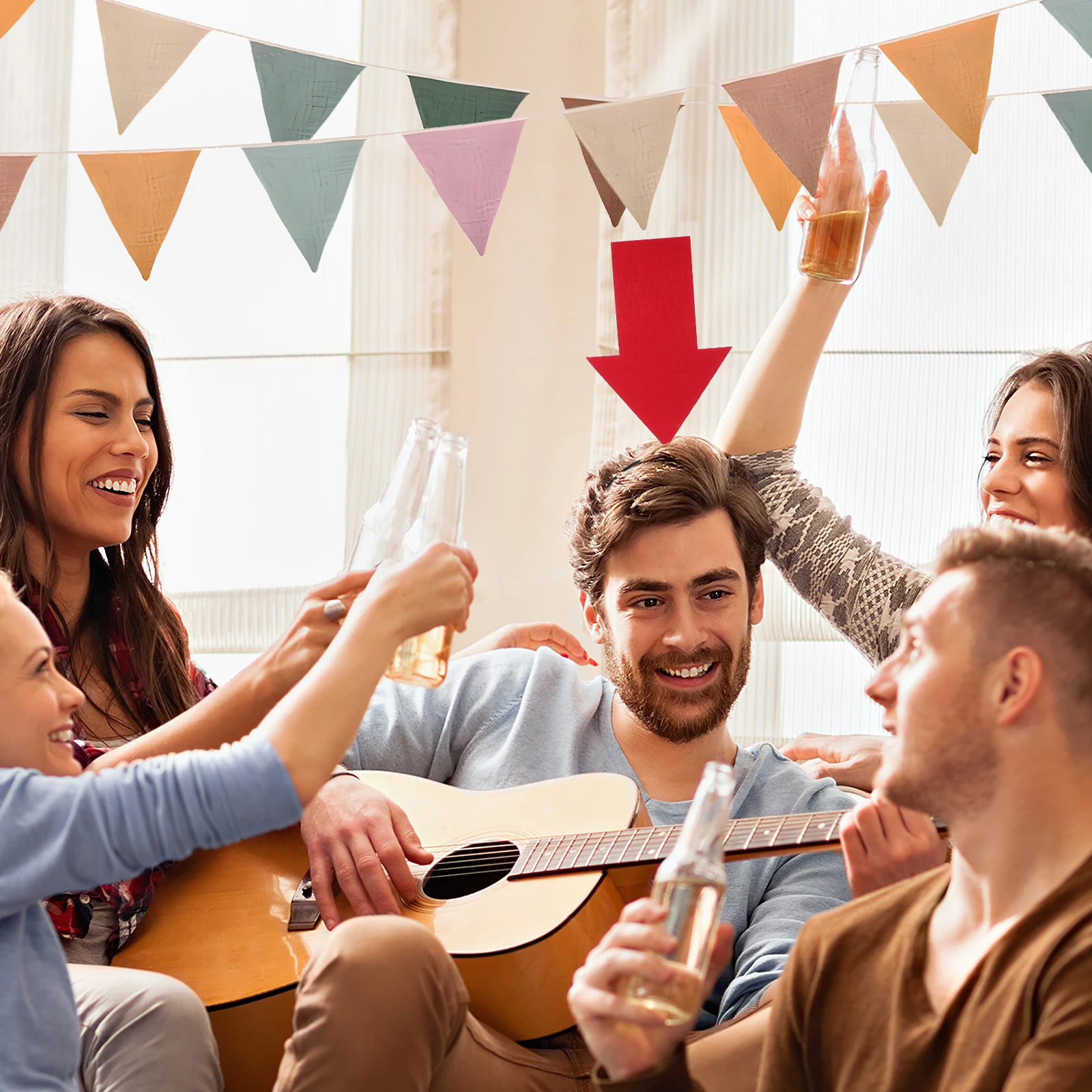 2 stuks pijlhoofdband lichtgewicht ademend festivalfeest cosplay haaraccessoire decoratieve hoofddeksels voor maskerademuziek