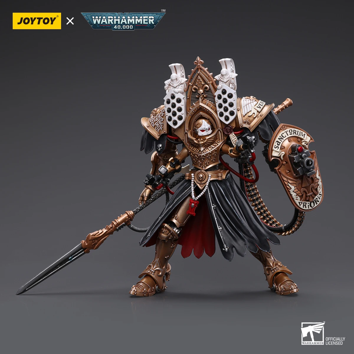 JOYTOY Warhammer 40K 1/18 Adepta Sororitas Abbess Sanctorum Morvenn Vahl 20.5 سنتيمتر شخصية عمل الجندي 2025 نسخة معدلة