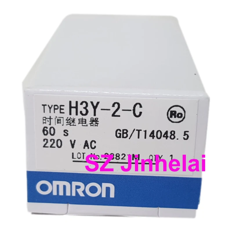 OMRON H3Y-2-C  30S  60S 220VAC Authentic original Delay Timer Relay Time on Relay реле времени