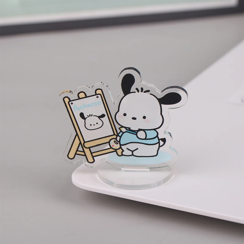 Sanrio Kuromi Acryl Merk Cinnamoroll Desktop Inspirerend Leren Merk Creatieve Melodie Acryl Creatieve Decoratie