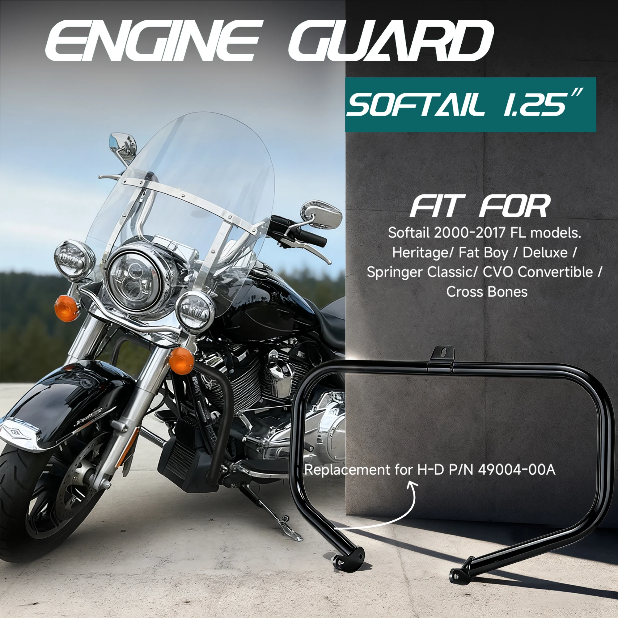Softail Engine Guard 1.25