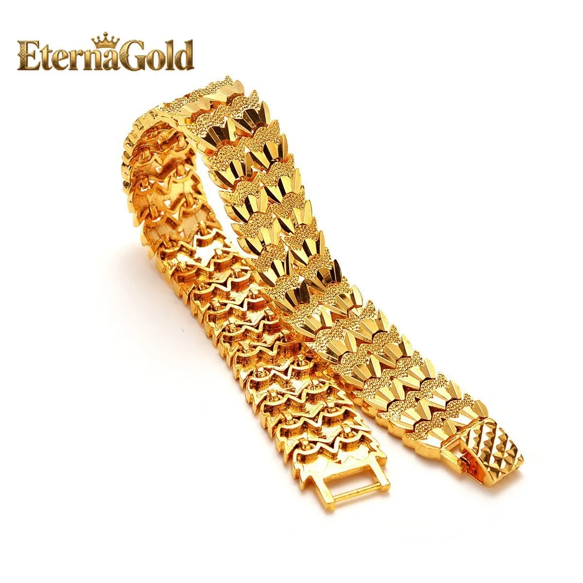 

EternaGold 24K Gold Men's Tank Watch Band AU999 - Премиальная, прочная конструкция корпуса, подходит для часов различных марок.