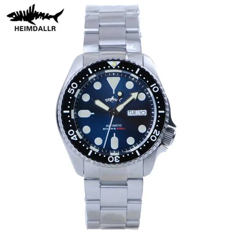 

HEIMDALLR SKX007 Men Diver Watch NH36 Automatic Mechanical Wristwatches Luminous 200M Water Resistance Sharkey Luxury Sapphire