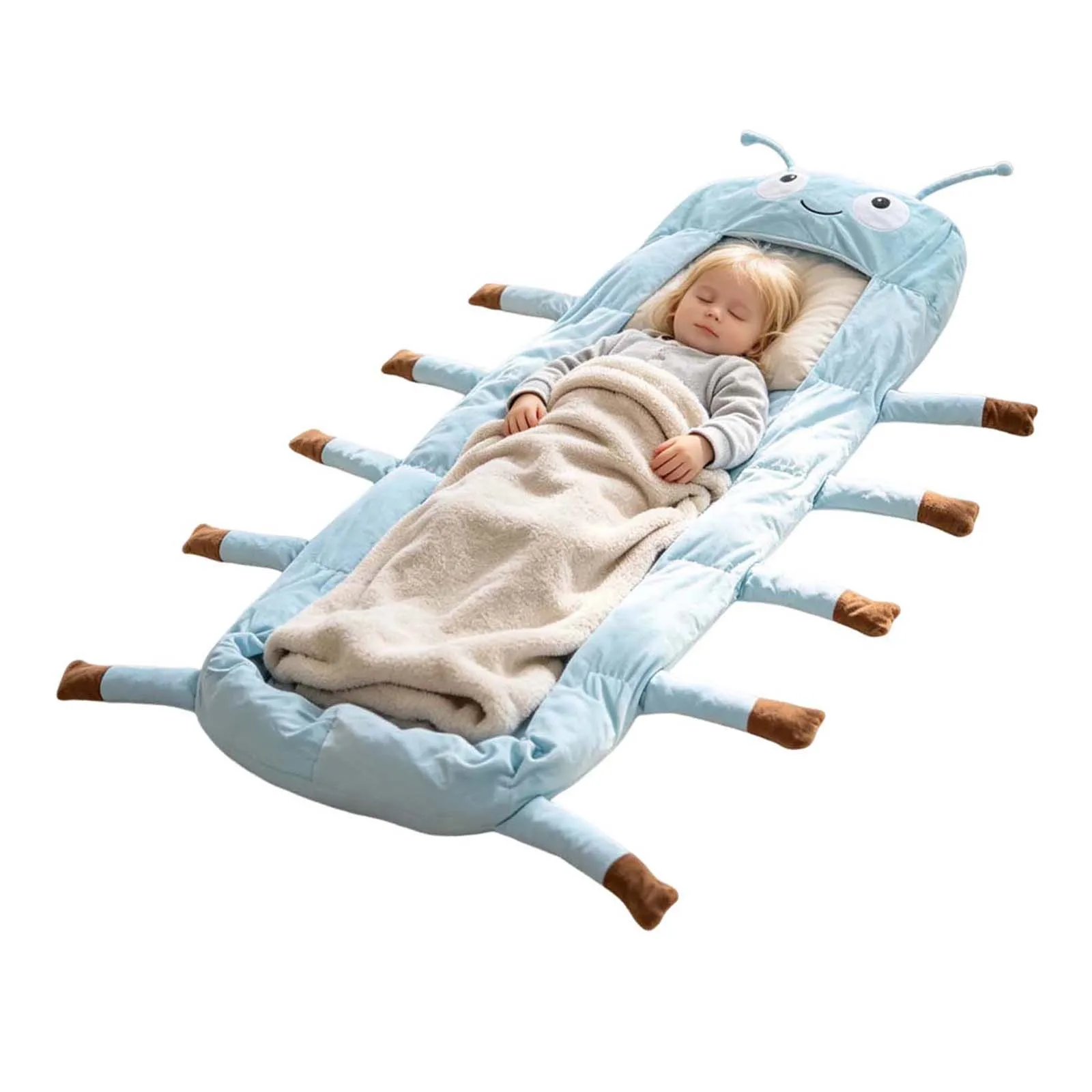 2026-hugging-caterpillar-sleeping-bag-cozy-reading-nest-catapillar-shaped-sleeping-bag-animal-sleeping-bags-for-adults-daily-use