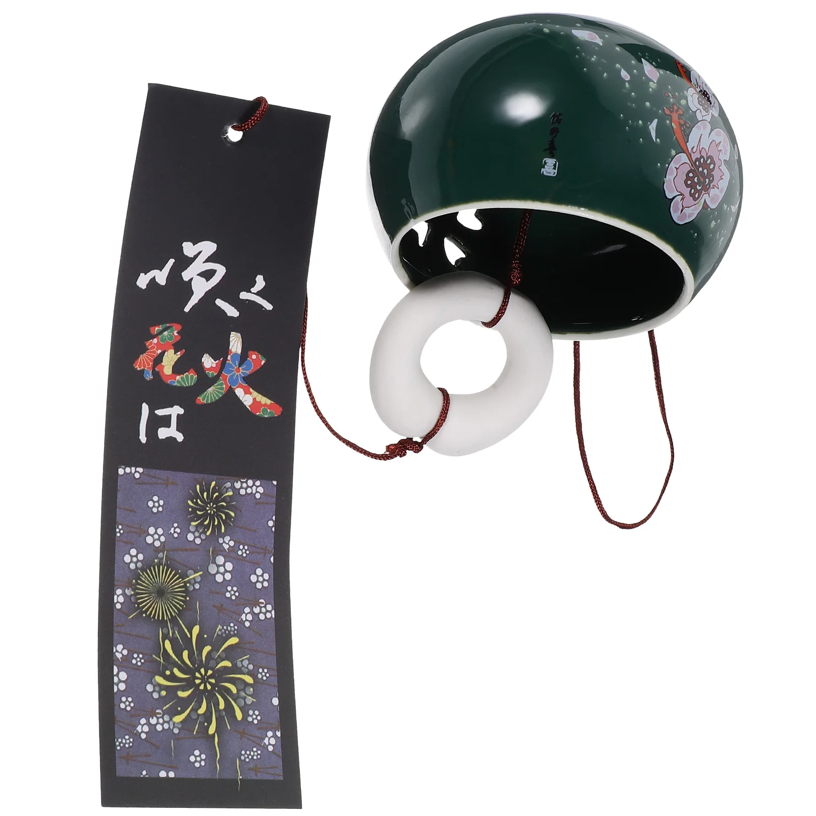 

Wind Chimes for Home Ceramic Japanese Bell Decorations Decorative Pendant Retro