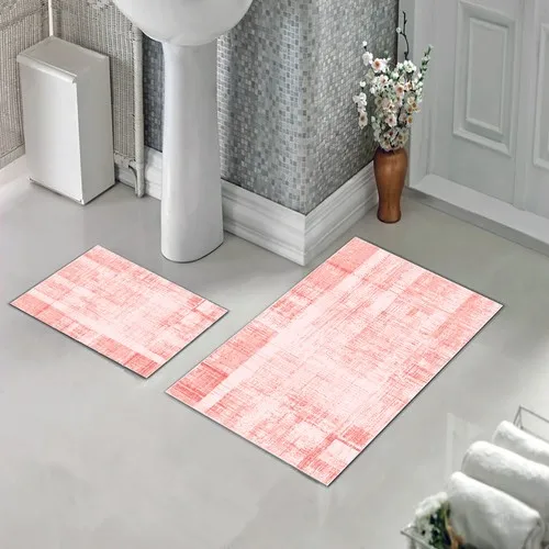 Halıforum Bath Mat Dual Toilet Seat Pad Non-Slip Bottom Bhs-471