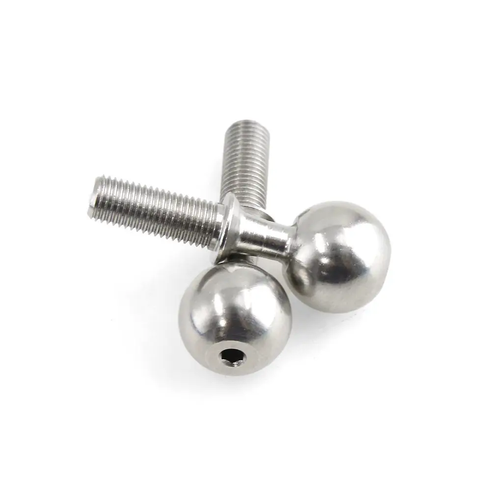 RC Car Upgrade parts Hardened Steel Front Ball Stud For 1/8 Arrma Typhon 6S custom size Replacement Mod Accessories