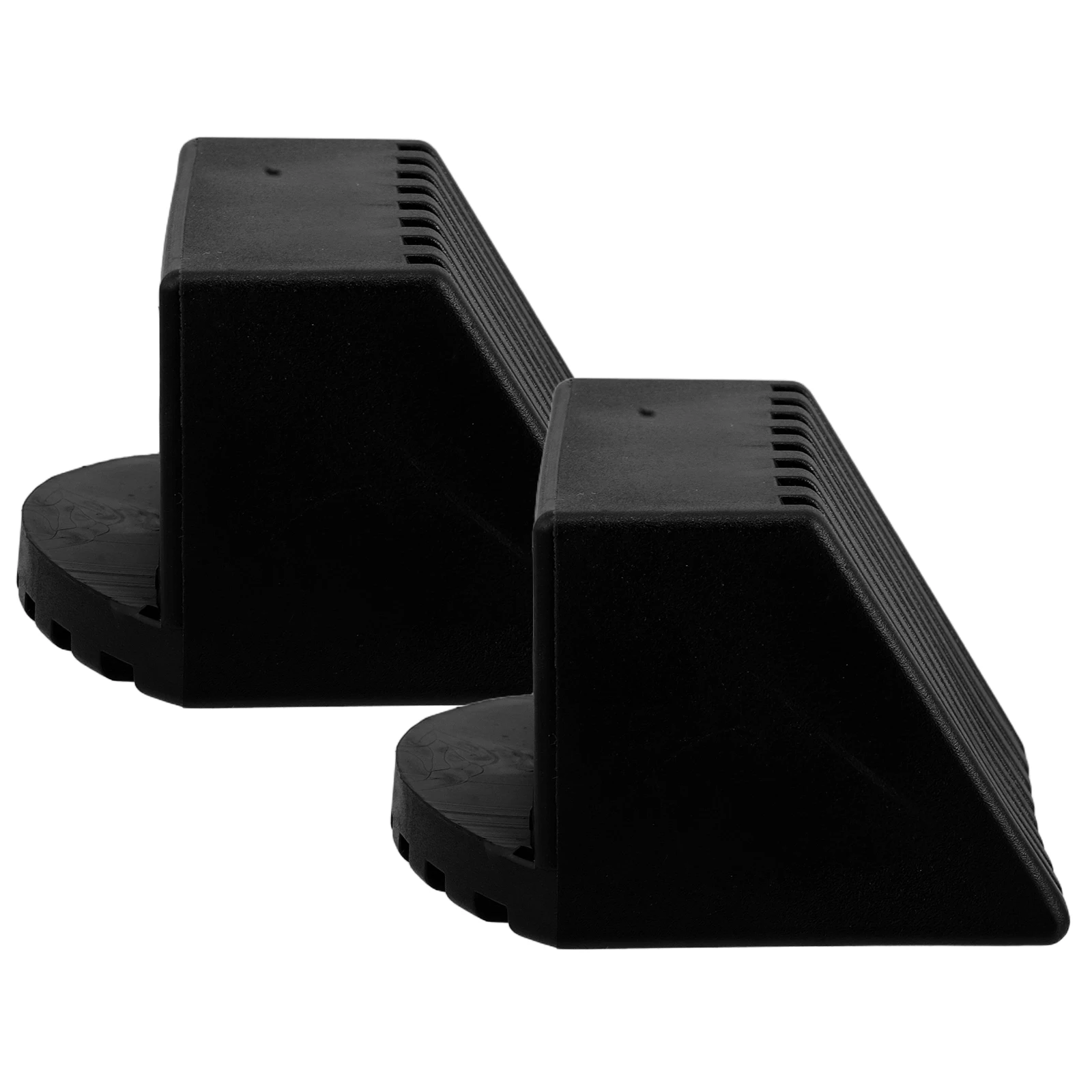 

2 Pcs Furniture Component Durable Floor Protectors Fitness Rubber End Equipment Pad Workout Square Antislip Stable