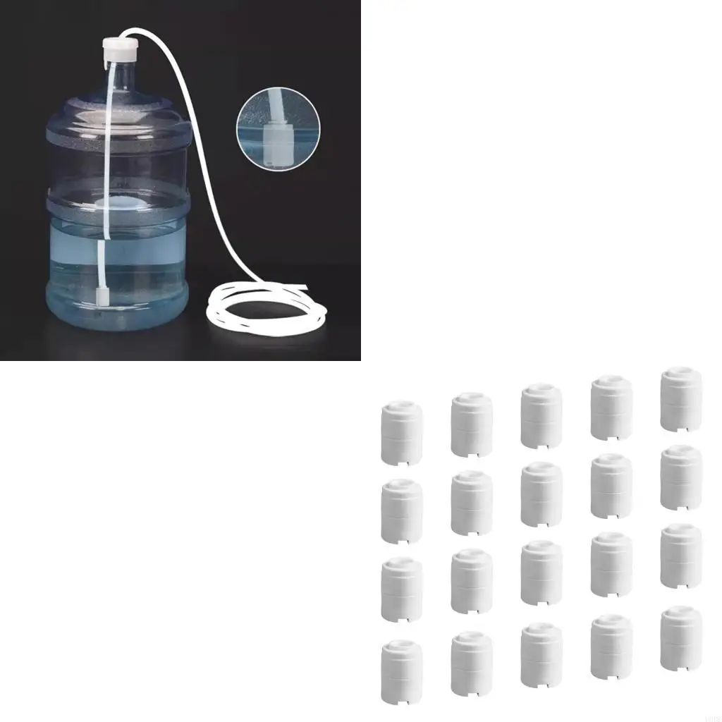 

20Pcs Plastic Water Filter Replacement Inserts Under Sink Filtration Units Quick