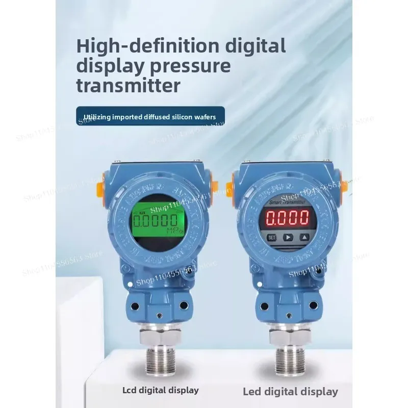 2088 pressure transmitter with digital display high temperature resistance explosion-proof high-precision diffusion silicon