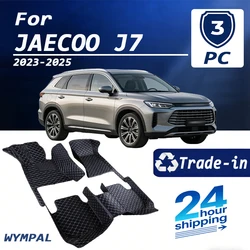 Car Floor Mats For JAECOO J7 2023 2024 2025 Custom foot Pads carpet cover Interior Accessories