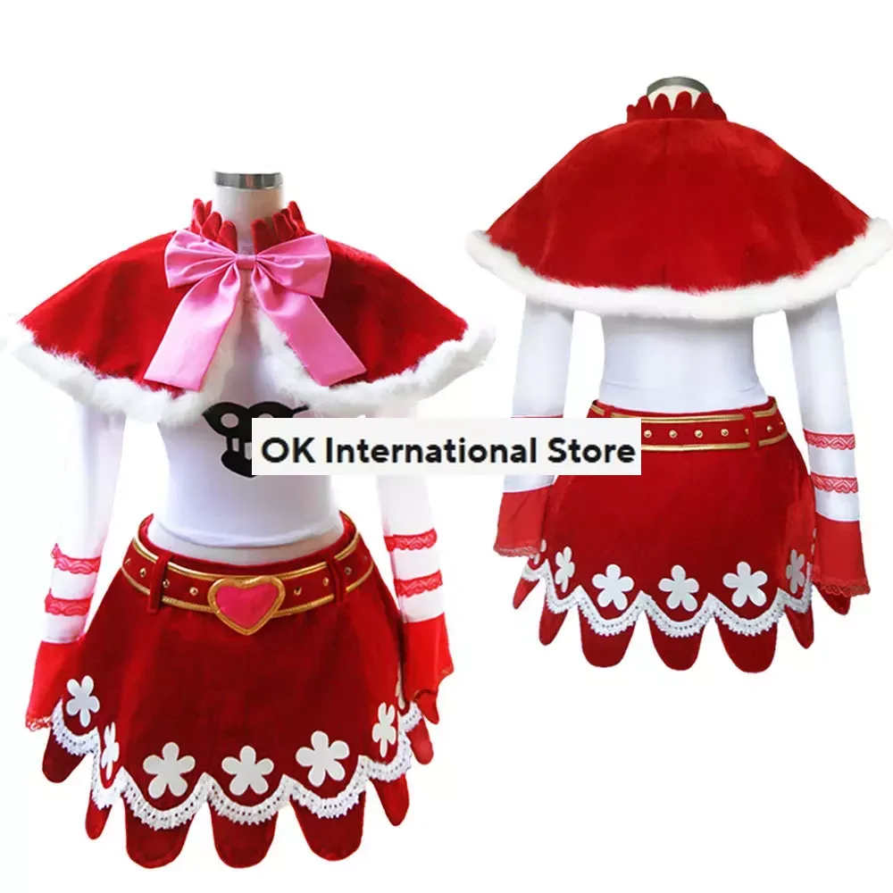 Disfraz de Cosplay de Anime Perona para mujer, Thriller Barque Oka Shichibukai, peluca de Cadre, falda de uniforme de Navidad, traje de Carnaval Kawaii Sexy