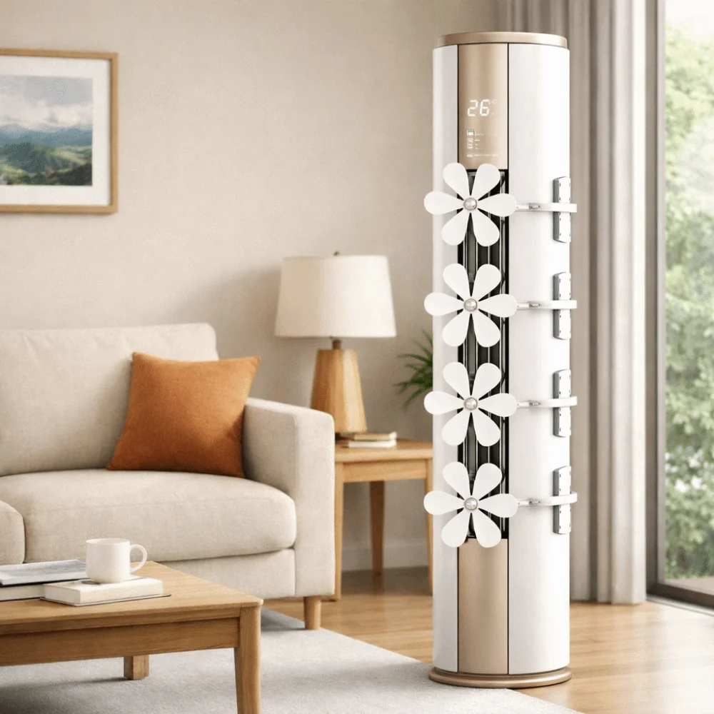 

Настенный регулируемый дефлектор для кондиционера в форме ветряной мельницы, предотвращающий прямое обдувание, пластиковый