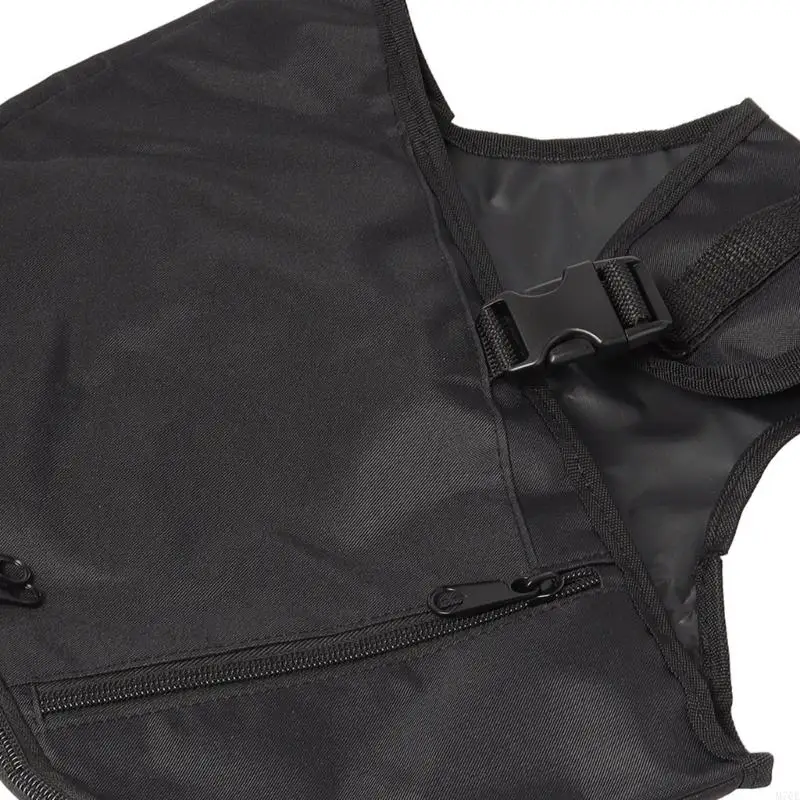 M76E Werkzeugtaschen für Motorräder und Fahrräder, Paar, Nylon-Schutzbügel-Tragetaschen mit Außentasche vorne, Hauptfach und – Detail 2
