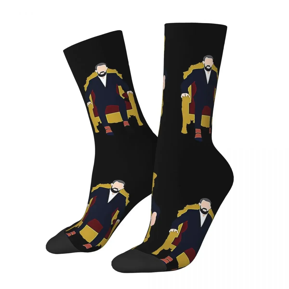 

Taskmaster TV Show UK Dave Essential Socks Harajuku Sweat Absorbing Stockings All Season Long Socks for Unisex Christmas Gifts