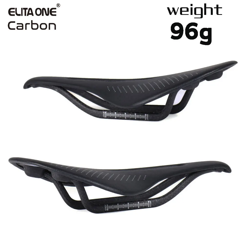 ELITAONE MTB/Road Saddle Carbon Rail:7*7mm 89g Bicycle Soft Saddles 240x143mm