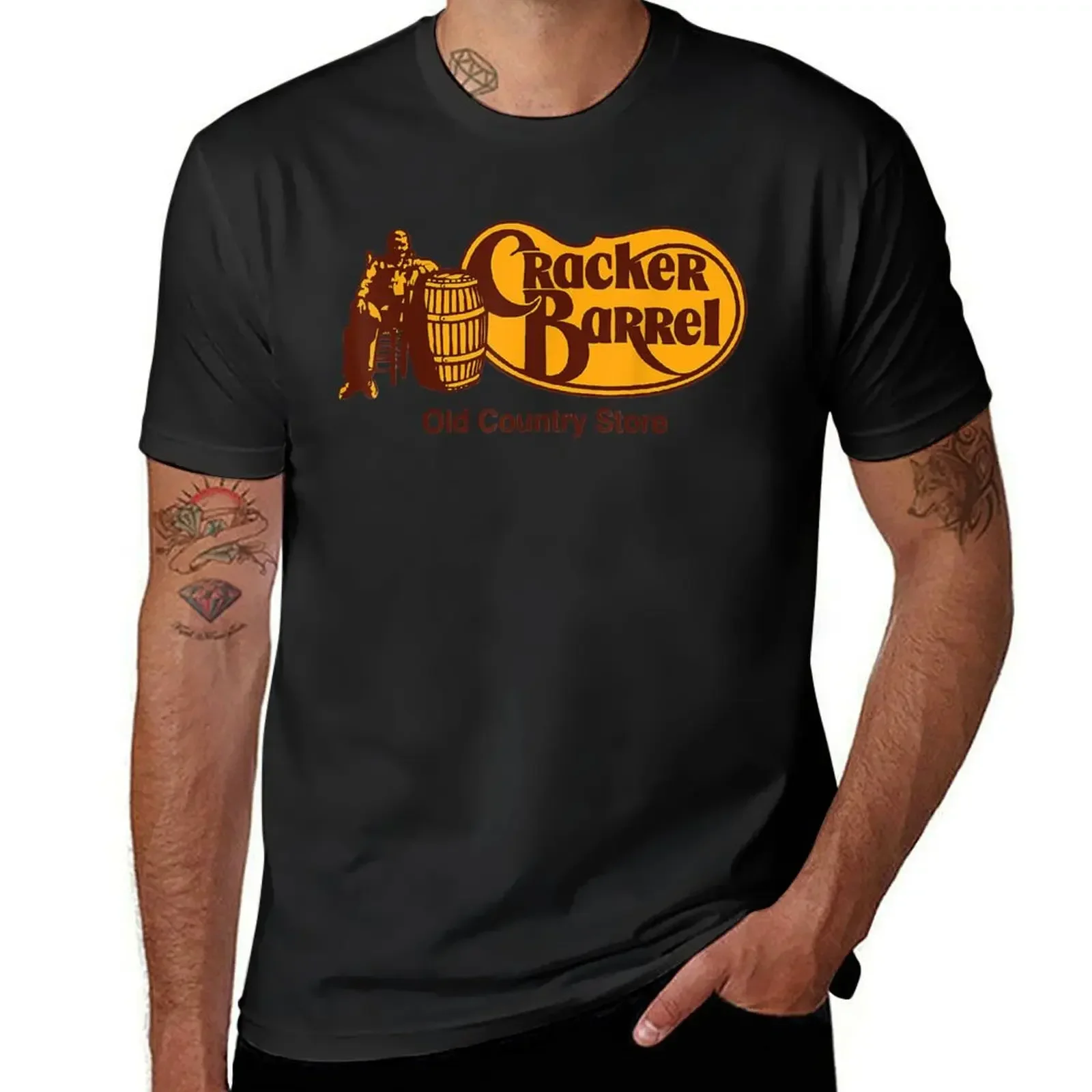 

Crackers Women Barrel-Resto Men Women T-Shirt Short sleeve tee customs design your own mens funny t shirts