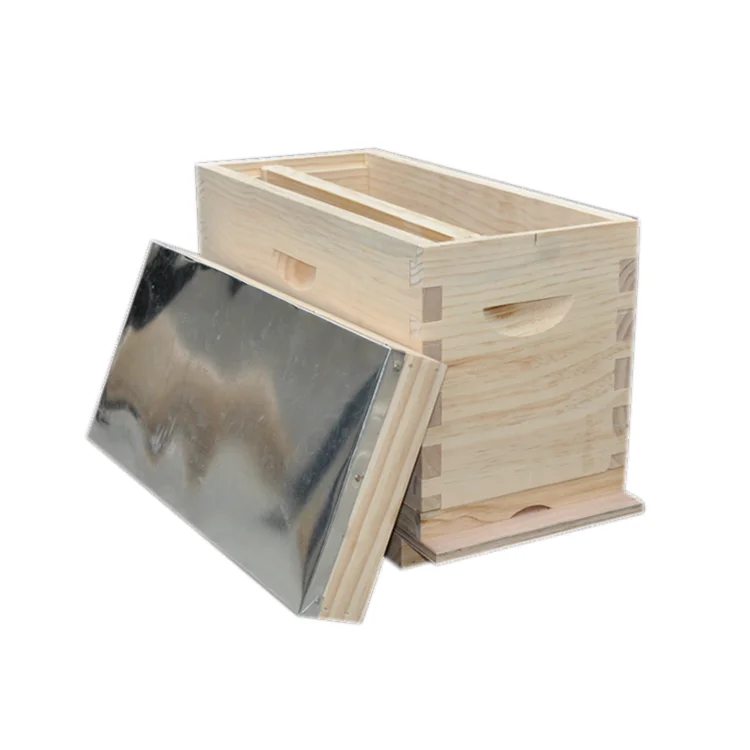 

Beekeeping Fir Wood 5 Frame Nuc Bee Box