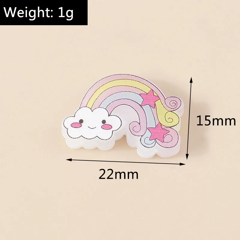 Leslie Zufällige 10/20/30 Stück gemischte Harz Lebensmittel Blume Tier Nail Art Handyhülle Haarnadel Kühlschrank handgemachte DIY Charms Zubehör – Detail 12