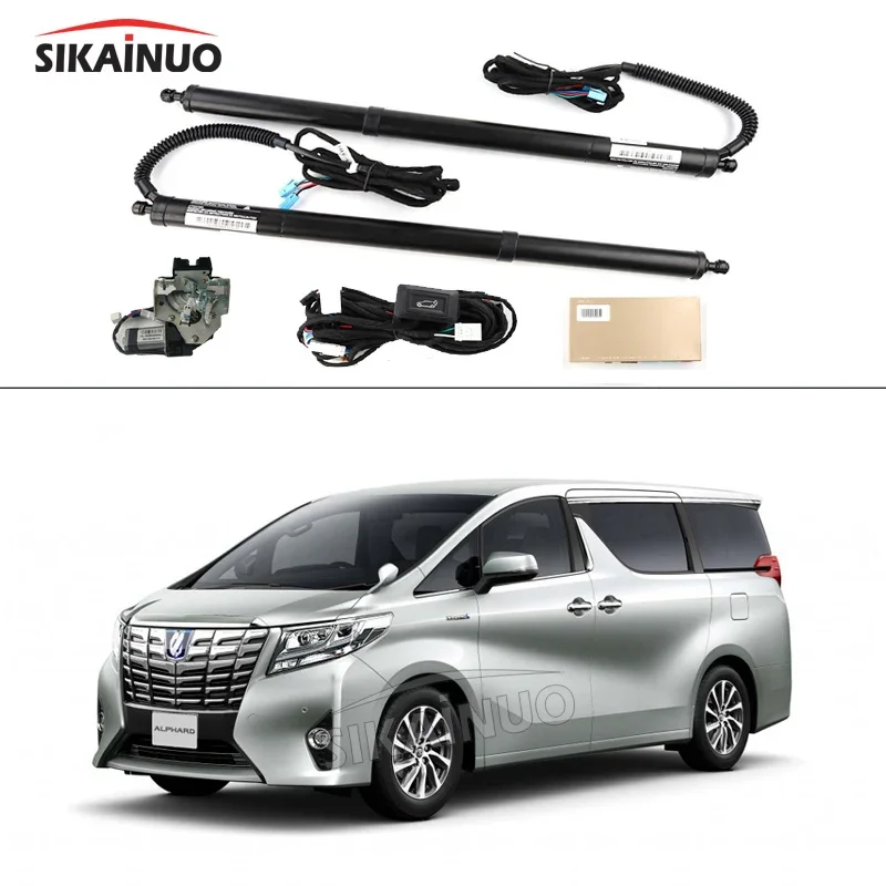 Automatic Electric Tailgate Lift Power Rear Trunk Opener Two Strut Upper Suction  For Toyota Alphard VELLFIRE AH10 20 30