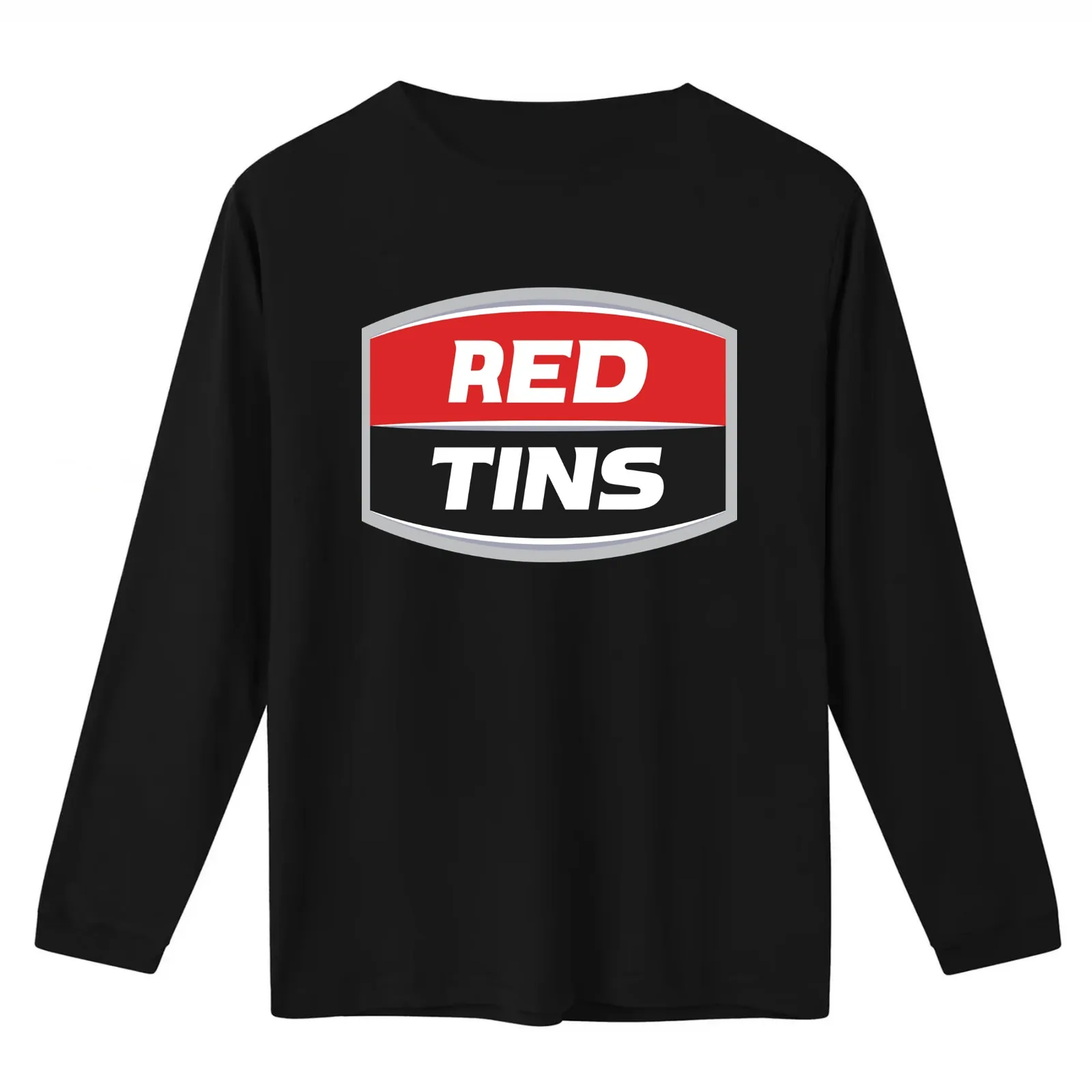 Red Tins West End Beer T-Shirt Summer Casual Cotton Tee Oversized Streetwear Tops Vintage Graphic Print Unisex Men Women