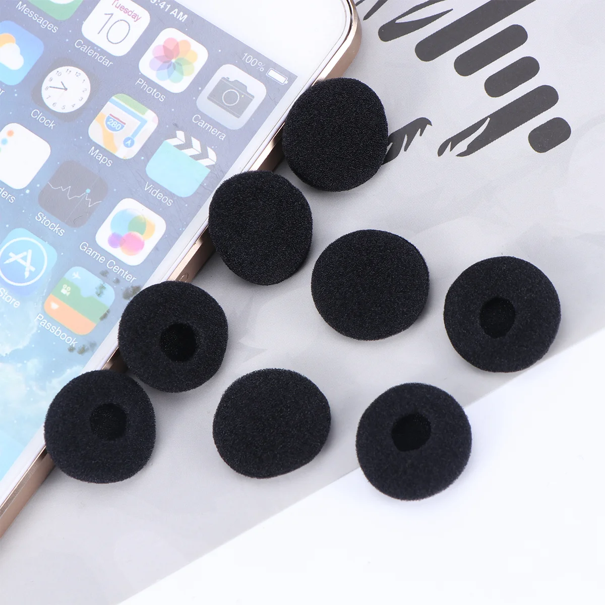 

15 Pairs Earphone Hygiene Headphone Pads Headset Covers Maintenance Sound Quality Comfortable