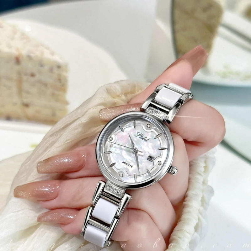 Женский стиль Роскошная нишевая Мода темперамент Улучшенный чувство студенческий Календарь Водонепроницаемый известный бренд оригинальный подарок на день рождения