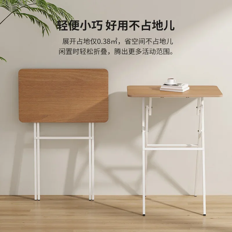 Folding table Standing workbench Office bar table High Computer High table Height desk Simple
