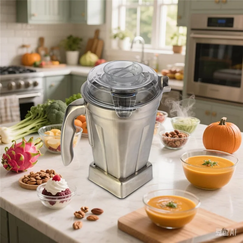 حاوية من الفولاذ المقاوم للصدأ B58B-48Oz للخلاطات - سلسلة G، سلسلة Pro، سلسلة Ascent