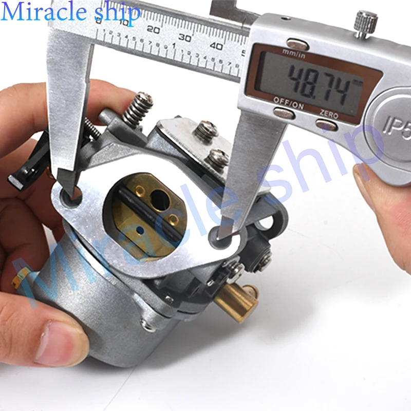 Carburetor 68T-14301-11-00 for Yamaha 4 Stroke 8hp 9.9hp F8M F9.9M Outboard Motor 68T-14301-1 68T-14301-0 68T-14301-00 68T-14301