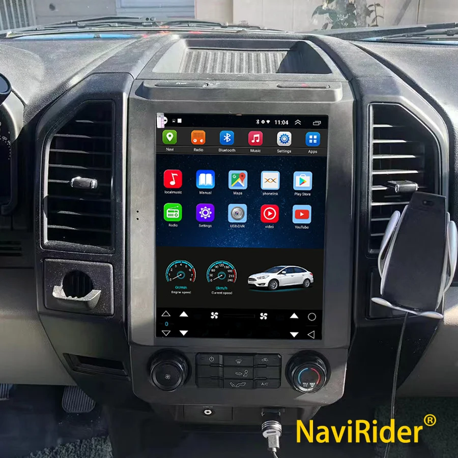 Android 14 Screen Carplay For Ford F150 F 150 2015 - 2022 2din Car Radio Multimedia Video Player Stereo GPS Navigation Head Unit