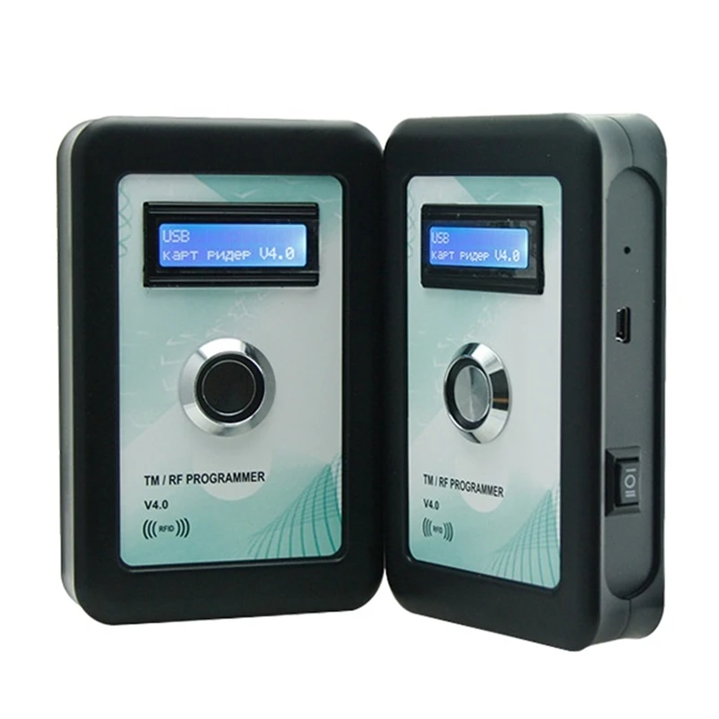 TMRF-V3.0 IButton Programmer DS1990A Duplicator Copier 125KHz RFID Reader Recorder for RW1990 Key Marker RFID T5577-A25R