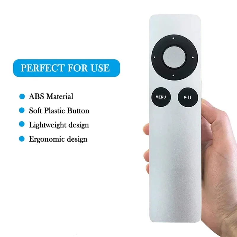 

Universal IR Replacement Remote Control for Apple TV TV1 TV2 TV3 Mini Remote Controller for MC377LL/A MD199LL/A for Macbook Pro