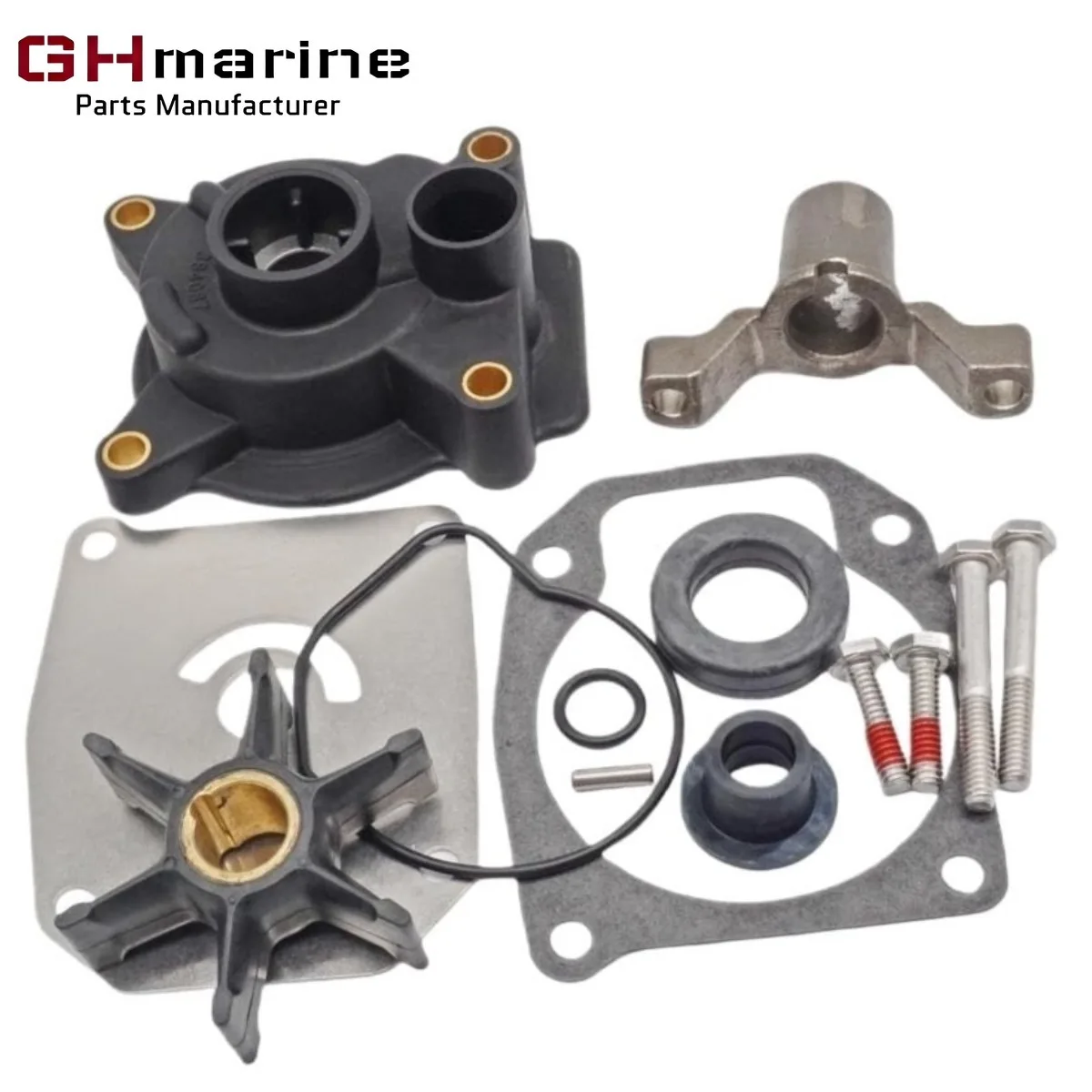 

Outboards 40 50 55 60 HP Water Pump Impeller Repair Service Kit for Johnson Evinrude OMC 0439077 387216 391635