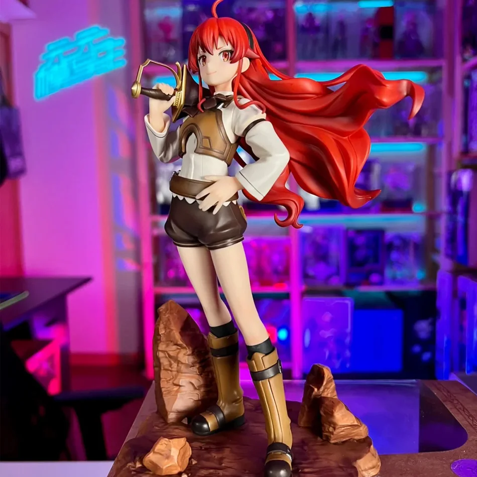 Magierin Roxy Migurdia Actionfigur Mushoku Tensei: Jobless Reincarnation Anime-Figur PVC Sammlermodell für Erwachsene Puppenspielzeug