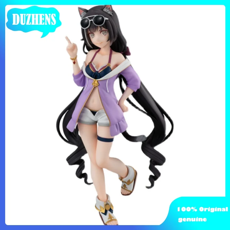 

100% Original:PRINESS CONNECT! Re:Dive black cat Kyaru 17cm PVC Action Figure Anime Figure Model Toy Figure Collection Doll Gift