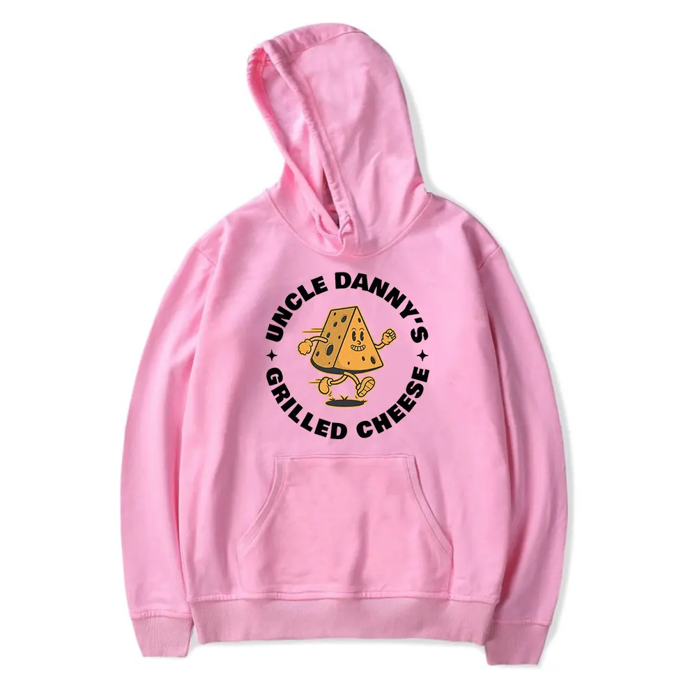 Shane Gillis Grilled Cheese Uncle Danny Vintage 90s Hoodie Men and Women Harajuku Style Hip-hop Sweatshirt Spring and Autumn