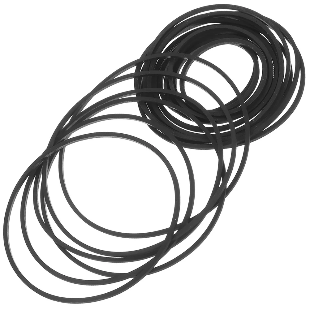

60Pcs Cassette Player Belts High Quality Replacement Tape Recorder Drive Belts for Recorder Repair and Maintenance