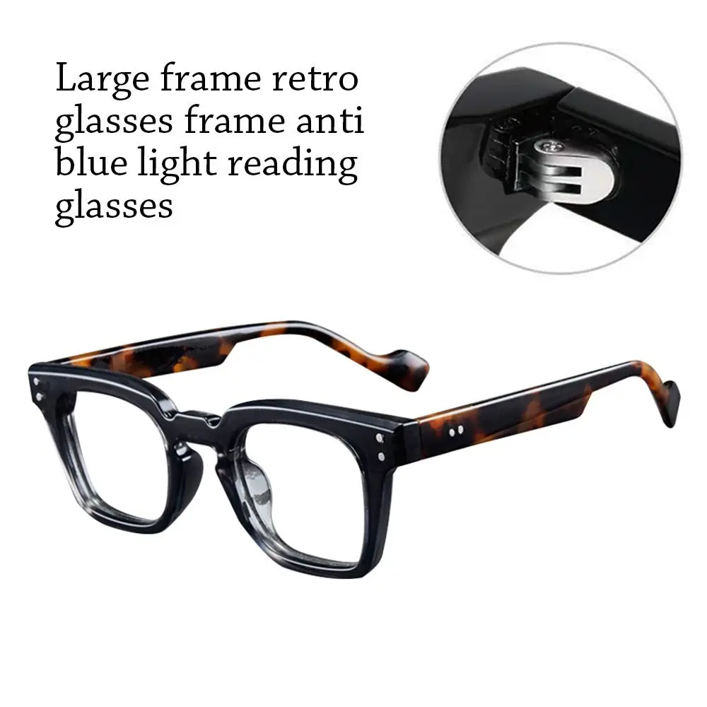 Bequeme Augenschutz-Lesebrille, Vintage, ultraleicht, Hyperopie-Brille, luxuriöse Presbyopie-Brille für Männer und Frauen